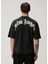 Siyah Logo Baskılı T-Shirt 4