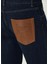 Lacivert Garni Detaylı Jean Pantolon 5