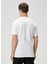 Beyaz Logo Baskılı T-Shirt 4
