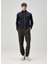 Relaxed Fit Lacivert Yün Ceket 2