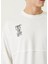 Erase The Hate Beyaz Bisiklet Yaka Erkek Sweatshirt 4