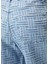 Wave Açık Mavi Desenli Denim Şort 5
