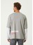 Brain Drain Gri Çift Kollu Erkek T-Shirt 5