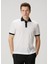 Lacivert Beyaz Polo Yaka T-Shirt 1