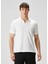 Beyaz Polo T-Shirt 2