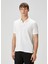 Beyaz Polo T-Shirt 4
