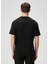 Siyah Logo Detaylı T-Shirt 4