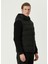 Siyah Kapüşonlu Hybrid Puffer Mont 4