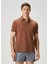 Kahverengi Polo Yaka T-Shirt 1