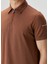 Kahverengi Polo Yaka T-Shirt 5