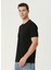 Siyah Logo Nakışlı T-Shirt 3