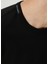 Siyah Logo Nakışlı T-Shirt 6