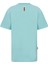 Uru City Regular Fit Turkuaz Logo Baskılı T-Shirt 4