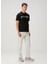 Siyah Logo Baskılı T-Shirt 2