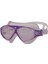Şeffaf ve Mor Renkli Unisex Yüzücü Gözlüğü, Rahat ve Şık Tasarım 1