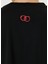 7 Baskı Detaylı Siyah Oversize Kısa Kollu Erkek T-Shirt 6