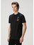 Siyah Patch Detaylı T-Shirt 3