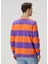 Çok Renkli Turuncu Polo Yaka Sweatshirt 4