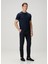 Lacivert Basic T-Shirt 2