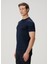 Lacivert Basic T-Shirt 3
