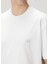 Beyaz Logo Detaylı T-Shirt 5