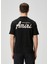 Siyah Logo Baskılı T-Shirt 4