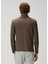 Kahverengi Polo Yaka Sweatshirt 4
