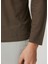 Kahverengi Polo Yaka Sweatshirt 6