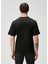 Siyah Logo Nakışlı T-Shirt 4