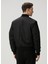 Siyah Logo Patchli Bomber Mont 4