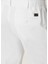 Beyaz Beli Kordonlu Pantolon 5