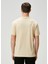 Bej Figür Baskılı T-Shirt 4