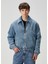 Mavi Logo Nakışlı Denim Ceket 3