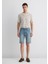Brian 90LAR Vintage Indigo Mavi Jean Şort 0418485360 4