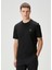 Siyah Logo Nakışlı T-Shirt 1
