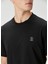 Siyah Logo Nakışlı T-Shirt 5