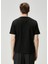 Siyah Nakış Detaylı T-Shirt 4