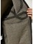 Siyah Gri Kapüşonlu Shearling Mont 6
