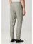 Taupe Beli Kordonlu Keten Pantolon 3