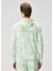Beyaz Yeşil Karışık Desenli Sweatshirt 4