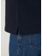 Lacivert Polo Yaka Organik Pamuk T-Shirt 6