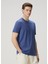 Lacivert Basic T-Shirt 1