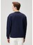 Regular Fit Home Run Artwork Lacivert Sweatshirt 4