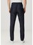 Koyu Lacivert Beli Kordonlu Jean Pantolon 3