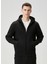 Siyah Kapüşonlu Sweatshirt 1