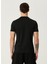 Siyah Logo Detaylı T-Shirt 4
