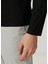 Siyah Polo Yaka Sweatshirt 6