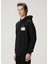 Siyah Kapüşonlu Logo Detaylı Sweatshirt 3