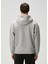 Gri Kapüşonlu Sweatshirt 4