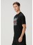 Siyah Logo Baskılı T-Shirt 4
